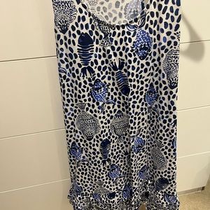 Cute navy fish dress!